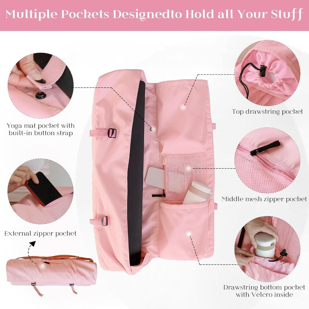 Yoga Fitness Mat - New Design Waterproof Yoga Mat Bag