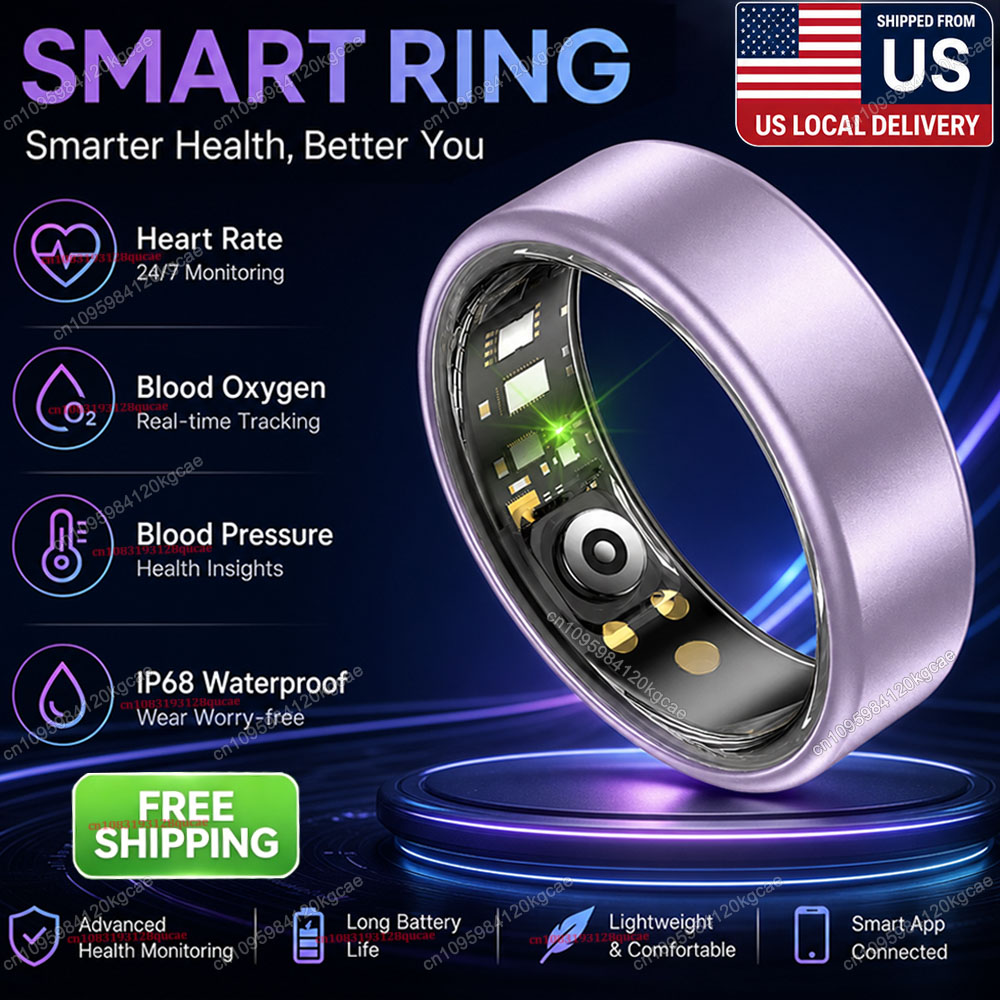 Gymnastics Rings - Smart Ring Heart Rate Blood Oxygen
