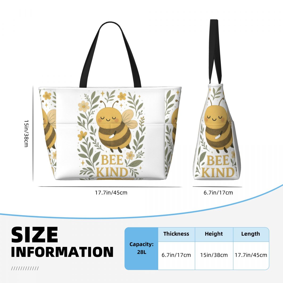 Bee Kind Cute Bumblebee Floral - Yoga Fitness Quotes ulasan dan harga