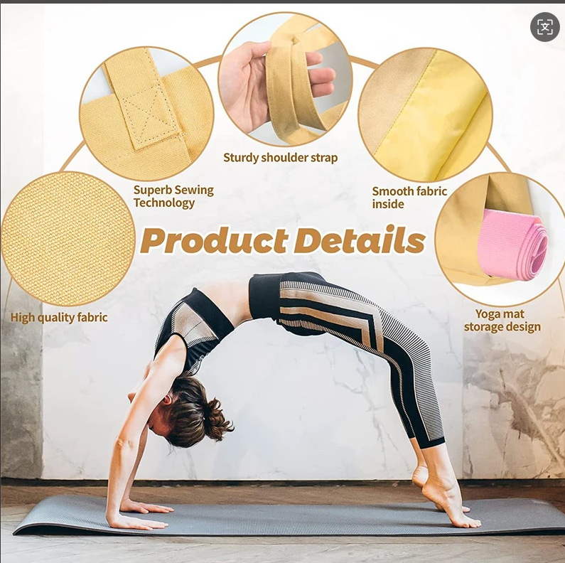 Multi‑Purpose Yoga Bag Yoga Ma - Yoga Fitness Mat ulasan dan harga
