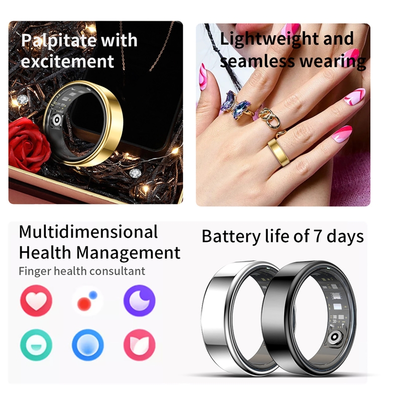 Smart Ring Health Tracker Hear - Gymnastics Rings ulasan dan harga