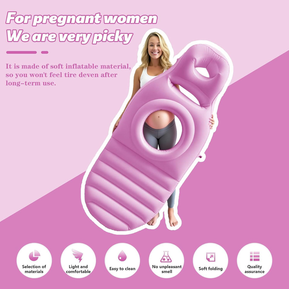Inflatable Pregnancy Pillow Yo - Yoga Fitness Mat ulasan dan harga