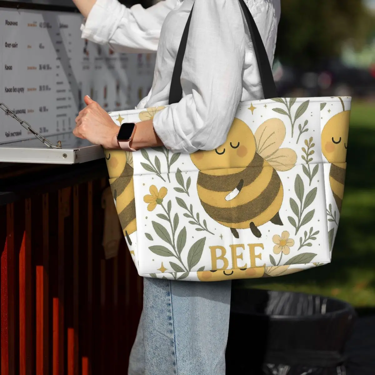 Bee Kind Cute Bumblebee Floral - Yoga Fitness Quotes ulasan dan harga