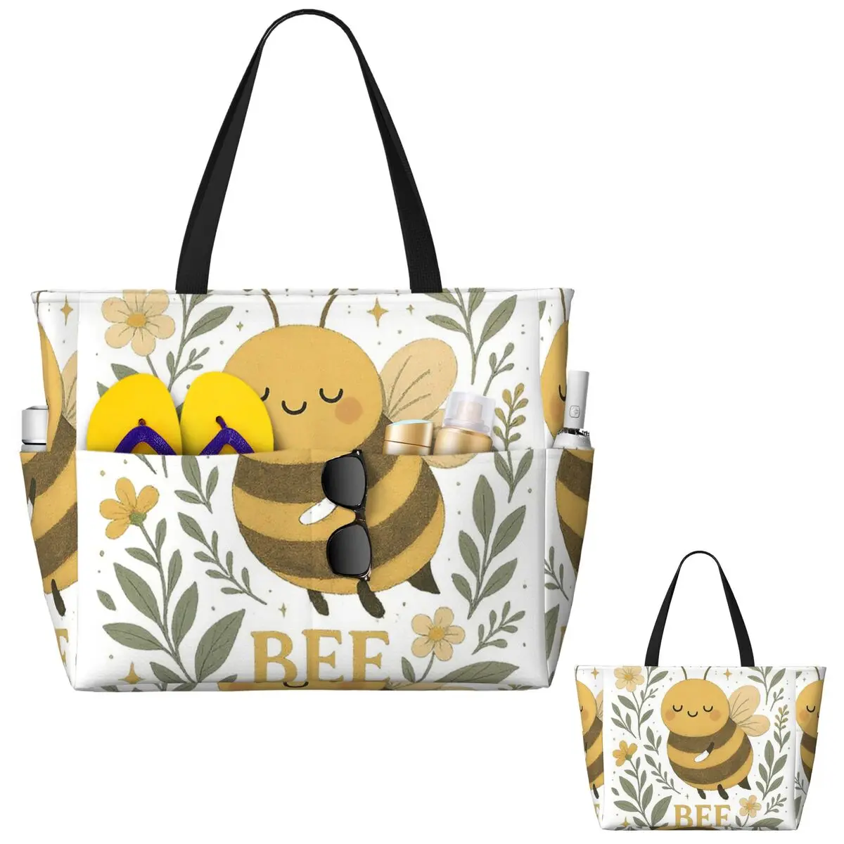 Bee Kind Cute Bumblebee Floral - Yoga Fitness Quotes ulasan dan harga