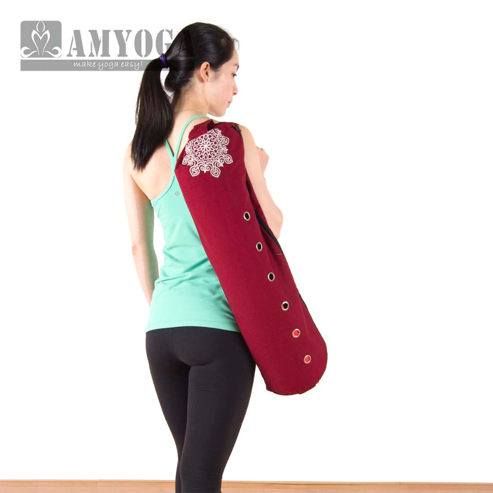 Canvas Yoga Mat Bag Single Sho - Yoga Fitness Mat ulasan dan harga