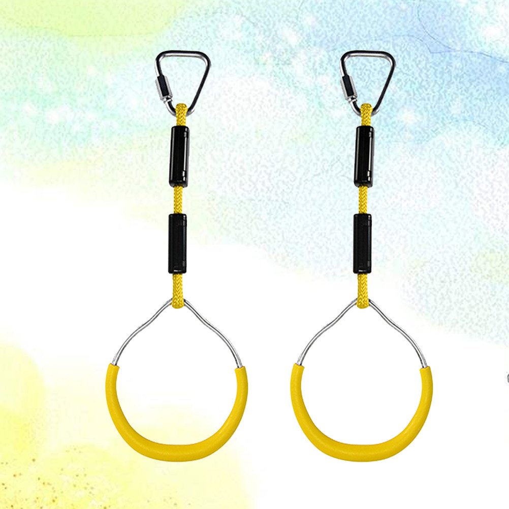 2Pcs Colorful Kids Climbing Ri - Gymnastics Rings ulasan dan harga