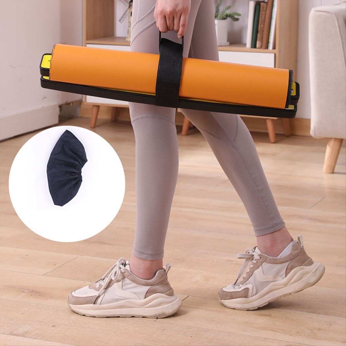 L79A Yoga Sliding Mat Sports F - Yoga Fitness Mat ulasan dan harga