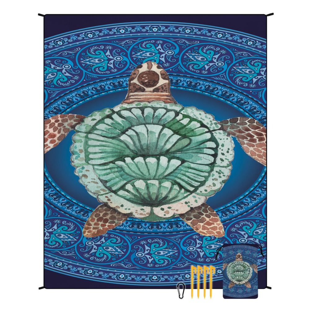 Palm Tree Beach Towel 71x86.6i - Yoga Fitness Mat ulasan dan harga