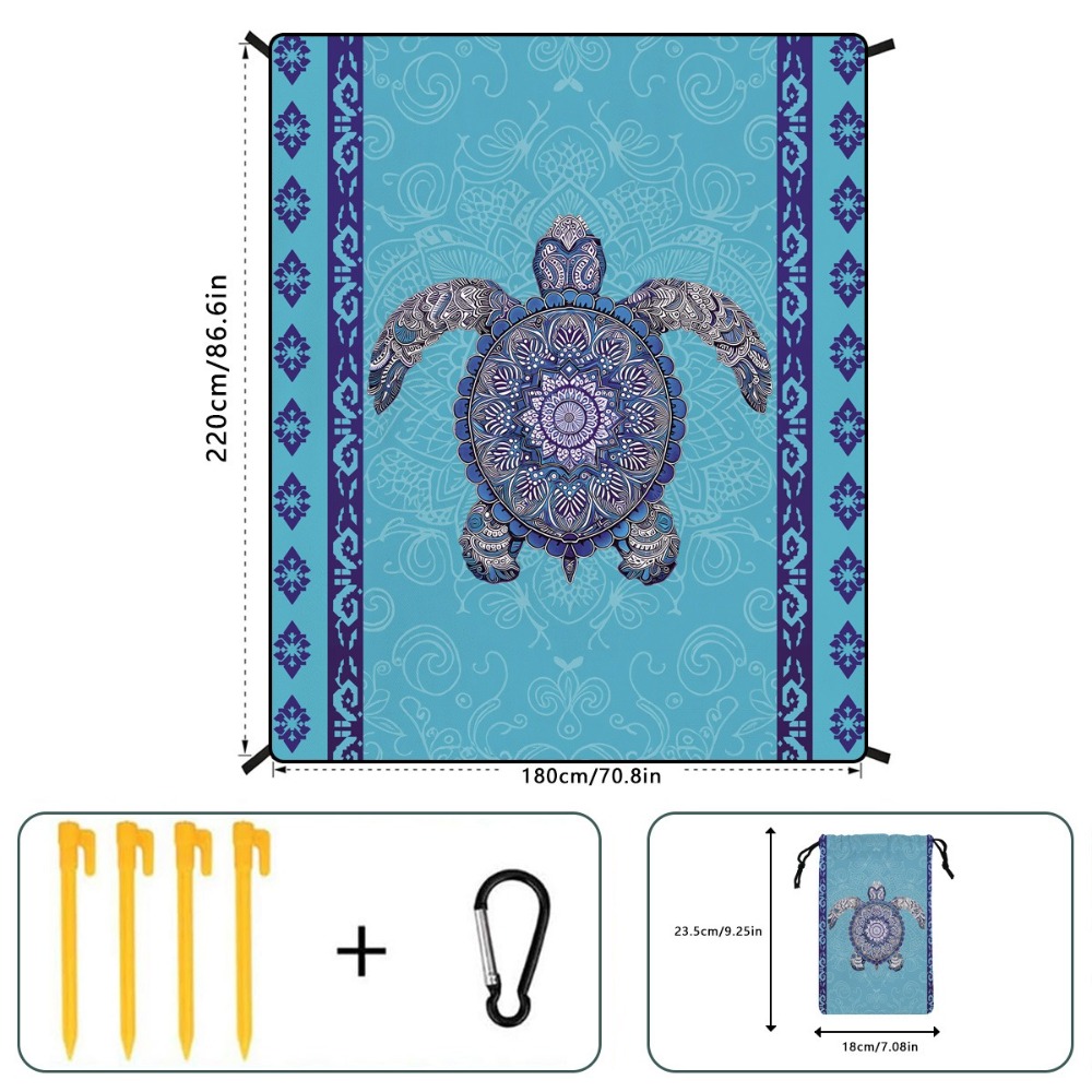 Palm Tree Beach Towel 71x86.6i - Yoga Fitness Mat ulasan dan harga